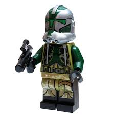 Some commanders allowed their best troops to also wear arc armor. Lego Minifigur Star Wars Clone Commander Gree