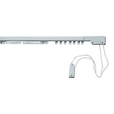 Scopri come montare i bastoni per le tende in modo facile con leroy merlin! Binario Per Tenda Arricciata Dritto Cordone Bianco In Metallo Prezzo Online Leroy Merlin