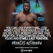 Дата обращения 13 марта 2017. Francis Ngannou Francis Ngannou Twitter