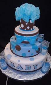 Baby Shower Boy Fondant Cake Baby Shower Baby Shower Cakes For Boys Baby Boy Cake Topper Polka Dot Baby Shower