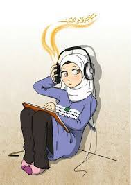 Gambar animasi muslimah pakai headset. Pin On Ø¨Ù†Ø§Øª