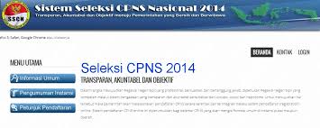 Daftar cpns adalah portal yang memberikan informasi kepada para calon pegawai negeri sipil kapan seleksi cpns dilakukan? Lowongan Cpns 2014 Sistem Online Pendaftaran Cpns 2014 Masih Sering Error