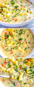 Easy Creamy Homemade Potato Soup Recipe Homemade Potato Soup Creamy Potato Soup Potato Soup Recipe