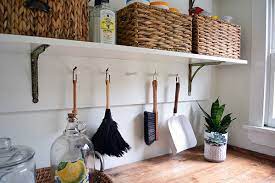 Even if you feel like your laundry room is too small, with a little bit of organization and the right decor, we can have you loving your laundry room. Building Laundry Room Shelving Angie S Roost