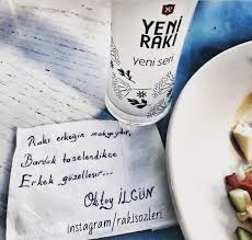 Raki Erkegin Makyajidir Bardak Tazelendikce Erkek Guzellesir Oktay Ilgun Kaynak Instagram Rakisozleri Sozler Anlamli Alkol Sozleri Alkol Instagram