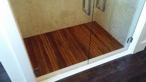 Teak Shower Floors Are Becoming More Popular Lately The Rich Timeless Look It Adds To A Stand Up Shower Is As Uniqu Teak Shower Floor Teak Shower Shower Floor