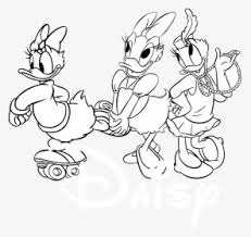 Kids are not exactly the same on the. Daisy Logo Black And White Printable Daisy Duck Coloring Pages Hd Png Download Kindpng