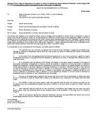 10 indemnity agreements free sample example format free. Letter Of Indemnity Fill Online Printable Fillable Blank Pdffiller