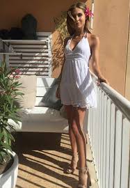 Ann Kathrin Brommel Fashion Outfits Slip Dress