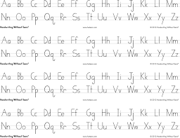Handwriting Without Tears Print Alphabet Desk Sheets 4