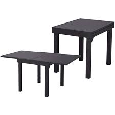 100 x 150 x 74 cm. Ausziehtisch Elena Aluminium Grau 130cm Alu Real De