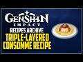 Genshin Impact : Cara Menyelesaikan Misi Berikan Delicious Triple-Layered  Consommé Kepada Qingzhou - Youtube