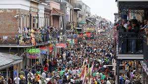 To eat oysters and king cake, watch parades roll down st. Party Central Mardi Gras Super Bowl Sweep New Orleans