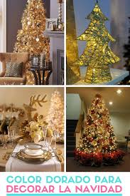 Tuve buena maestra, mi mamá. Decoracion De Navidad En Dorado Tendencias Navidad 2020 2021