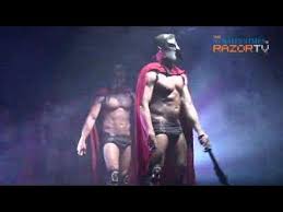 In las vegas, it's raining men & lightning is striking nightly at excalibur hotel and casino. Thunder From Down Under Pt1 Youtube