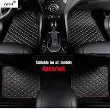 Very nice leather car mats, came custom made for my car and they fit very good. 4 Pcs Set Leather Luxury Car Mats Fashion Leather Universal Auto Car Floor Mats Front Rear Liner Car Accessories Wish
