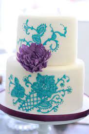 Love The Color Combo Purple Wedding Cakes Cool Wedding Cakes Cake Gallery