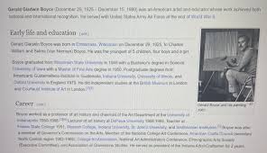 1999 Gerald G Boyce Art Professor Pottery Signed