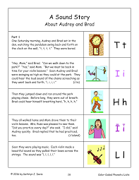 Color Coded Phonetic Lists Sound City Reading
