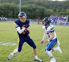 Rockets down Claysburg 48-13 for first win
