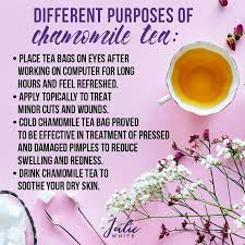 Some Facts About Chamomile Tea And It S Different Purposes D Chamomile Tea Teabags For Eyes Natural Medicine