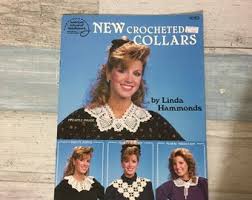 Crocheted Collars and Yokes Pattern Leaflet Linda Hammonds