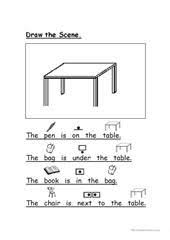 Prepositions Of Place My Bedroom Worksheet Free Esl Printable Worksheets Preposition Worksheets Kindergarten Worksheets Preposition Worksheets Kindergarten