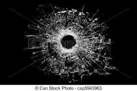bullet hole in glass 1