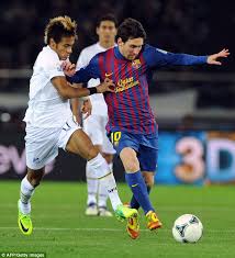 Santos vs barcelona essa é a final que todos esperam no mundial 2011 que acontece no japão. Lionel Messi Admits It Is A Pleasure To Play Alongside Neymar Daily Mail Online