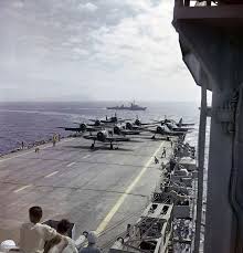 The Aircraft Carrier Arromanches 1950 By Jarnoux Maurice Aircraft Carrier Aircraft Fighter Jets