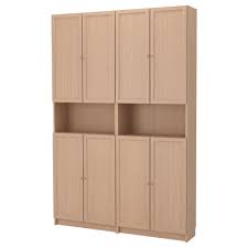 Ikea Billy Oxberg Doors With Height Extension Unit Doors Can Be Placed Wherever Billy Oxberg Billy Bucherregal Bucherregal