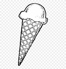 Ice cream (derived from earlier iced cream or cream ice) is a sweetened frozen food typically eaten as a snack or dessert. Medium Image Ice Cream Black And White Free Transparent Png Clipart Images Download