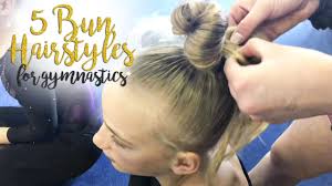 Try some of these gymnastics meet hairstyles that will compliment that sparkly leo! 5 Different Gymnastics Hairstyles Carissa Sgg Youtube
