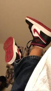 Jordan 1 Mid Se White Black Red Spruce Gs Pin By Klara Lal On Makeup And Shit In 2020 Hype Shoes Aesthetic Shoes Sneakers Fashion
