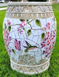 Enhance the look of your seating space with this pristine ceramic keim mosaic garden stool. Pin On Mosaics In The Garden
