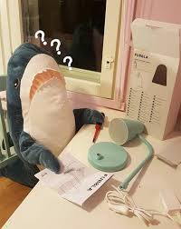 People Are So In Love With The New Plush Shark Toy Released By Ikea Shark Toy Shark Plush Cute Shark