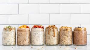 Porridge oats, sweetener, cinnamon, sultanas, vanilla yoghurt and 2 more. 6 Healthy Overnight Oats Recipes Easy Make Ahead Breakfasts