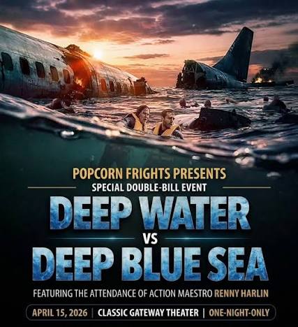 Come on in, the water's great! Big thanks to Fangoria for spotlighting our fin-tastically terrifying shark-thrill double-bill featuring a special premiere of the relentless shark thriller DEEP WATER and the cult classic