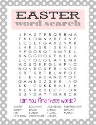 After students find the word, you can enter into the discussion. Printable Easter Word Search The Girl Creative