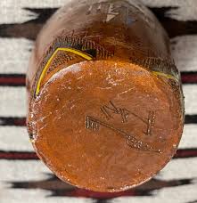 Navajo Pottery Vase, by Nancy Ann, Jackson Yazzie– Raven Makes Gallery