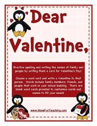 Check spelling or type a new query. Dear Valentine Writing Valentine S Day Cards Activity By Have Fun Teaching