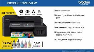 Download the latest manuals and user guides for your brother products. Multifunction Printer Brother Dcp T820dw Retail Trader From Chennai