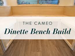 Plan your dream rv trip. The Cameo Camper Renovation Building The Dinette Bench Lone Oak Design Co