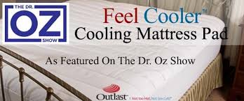 Feel Cooler Cooling Mattress Pad As Featured On The Dr Oz Show Cooling Mattress Pad Best Mattress Mattress Pad