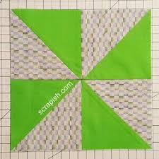 Pinwheel Quilt Block Pattern Tutorial Traditional