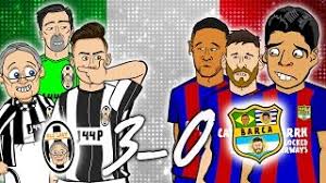 Allegri's side also lifted the coppa italia on four occasions during his first stint with juve. 3 0 Juventus Vs Barcelona Champions League 2017 Quarter Final 1st Leg Parody Youtube