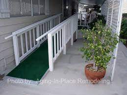 When it comes to mobile home porches, the design potential is truly endless. San Diego Wheelchair Ramps