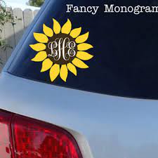 We did not find results for: Sunflower Monogram Car Window Decal From Jen S Vinyl Decals