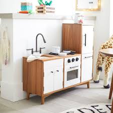My brother and i spent hours making scrambled eggs, baking cakes since the holiday pottery barn kids play kitchen sale is so amazing, today, i'm excited to share a few gorgeous kitchens and kitchen accessories at 20% off! Mid Century Play Kitchen