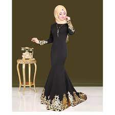 Entries rss | comments rss. Baju Kurung Muslimah Black Moden Peplum Long Maxi Dinner Party Jilbab Dresses Shopee Malaysia
